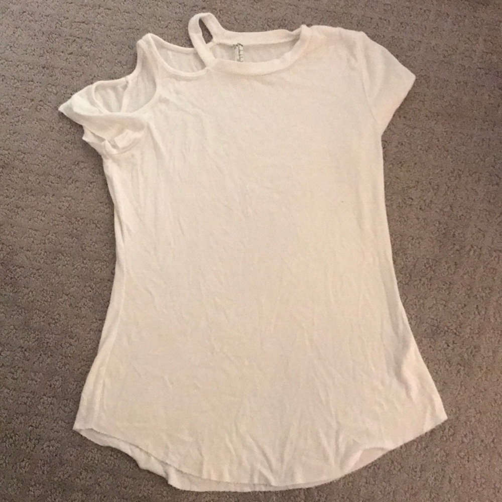 Free People white top size small
